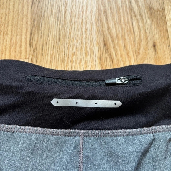 Champion C9 Athletic Shorts Black Grey Lined Zip Pocket - Picture 7 of 11